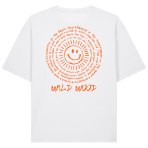 Wild Wood Smiley Tee White